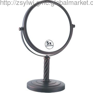 magnifying round table mirrors