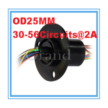 OD 25mm 56Circuits 2A electrical connectors slip ring electrical connector