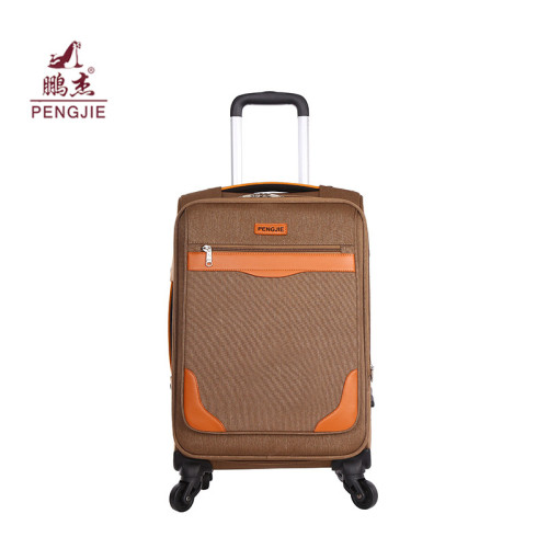 Fashion fabric 210D Lining EVA Soft Luggage Set