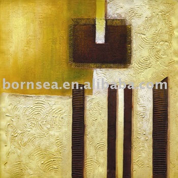 Abstract oil painting