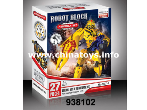 Hot Selling Plastic Car Robot Toy for Boy with En71 (938102)