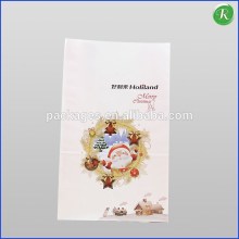 promotion Custom flat bottom paper burger bag/burger packaging