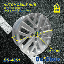 Nueva rueda de aluminio del borde de las ruedas del coche del diseño, piezas de la motocicleta