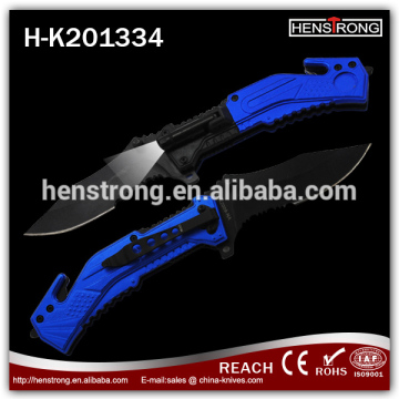 Novelty Design Folding Survival Flashlight Knife