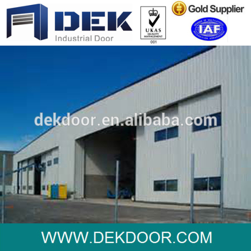 Steel Metal Frame Sliding Doors for Hangar Used