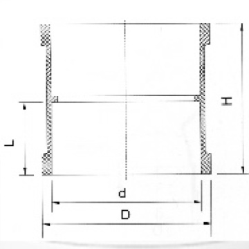 BS5255 / 4514 Дренажная розетка UPVC серого цвета