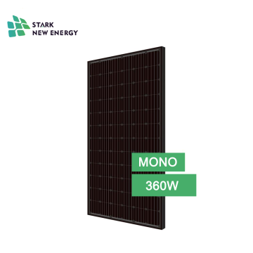 Panel solar mono perc negro de 72 celdas 360w