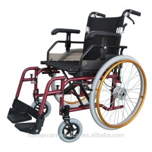 Al. light weight wheelchair with wheelchair measurements