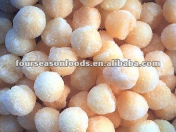 Delicious IQF yellow Melon ball 2015 new price