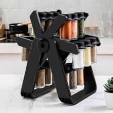 Rotatable Standing Plastic Storage Rack