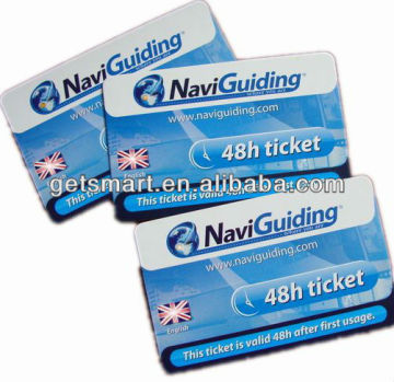 High Quality Paper RFID Ticket for Concert