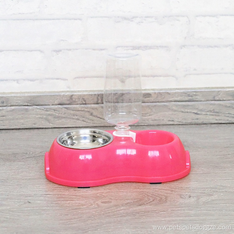 Durable Pet Food Feeder Dog Water Bottle Dispenser