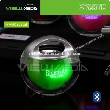 round speaker novelty speaker with led lighting