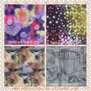 PVC Textile cloth Luggage leather