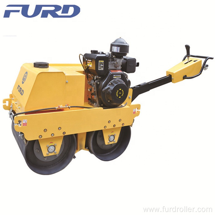 Earth Compactor 550kg Diesel Vibratory Tandem Drum Roller