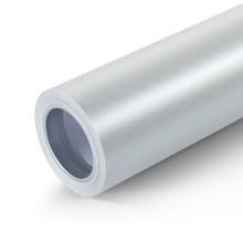 Matte Diamond White Car Wrap