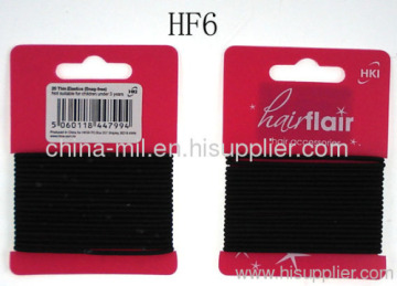 Black Elastic Ponytail Holder Hair Bands?
