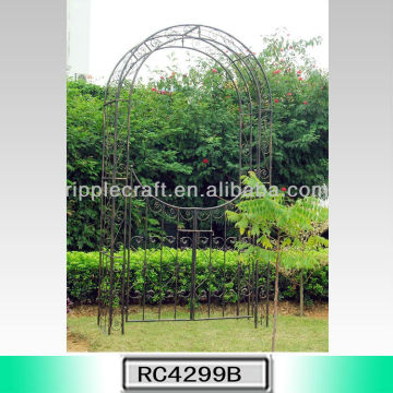 Personalized Metal Garden Arbor