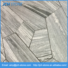 Gneis Silver Sparkle Irregular Shape Grey Floor Tiles
