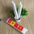 White V mã Paraffin Wax Plain Flute Nến