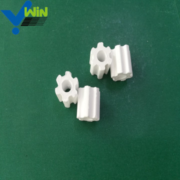 High alumina ceramic six wing ring