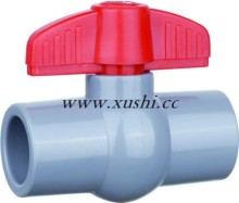 plastic plain PVC ball  valves