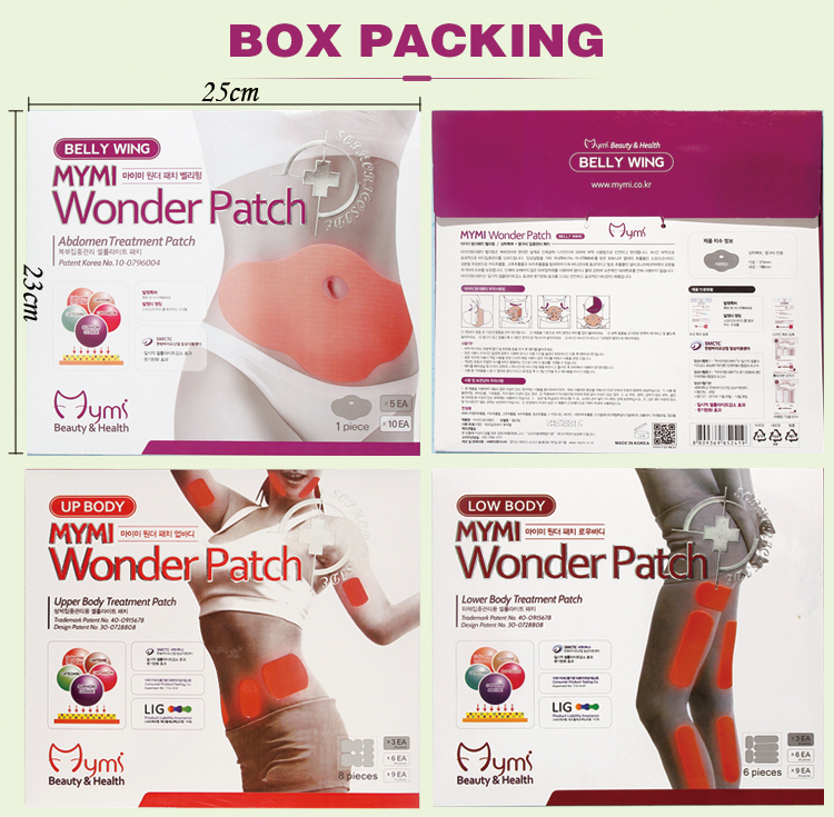 mymi αναρωτιέμαι λεπτό έμπλαστρο mymi wonder slim patch