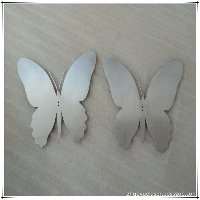 Stainless steel Laser cutting butterfly