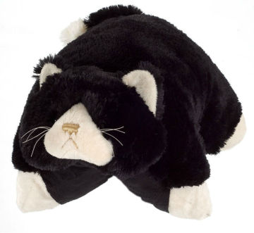 cute plush cat pillow