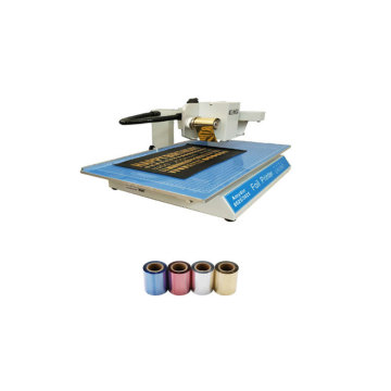 Hot Stamping Machine for Leather Thesis Cover Foil Printing