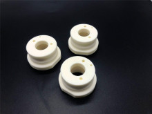 Custom ceramic seal rings and bushings machining