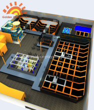 New Design Sky Multi-functional Trampoline Park