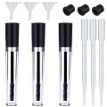 Empty Plastic Eyelash Mascara Brushes Pack