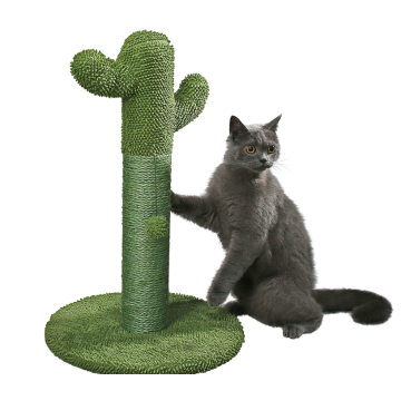 Cat Scratching Post con palla teaser