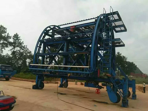 Carrinho automático à prova d'água para construção de concreto