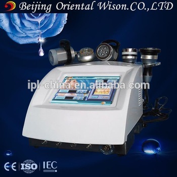 Portable 5 Handles ultrasonic lipolysis machine