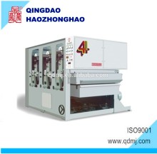 Three heads woodworking wide belt sanding machine