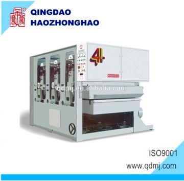 Three heads wide belt sander machine