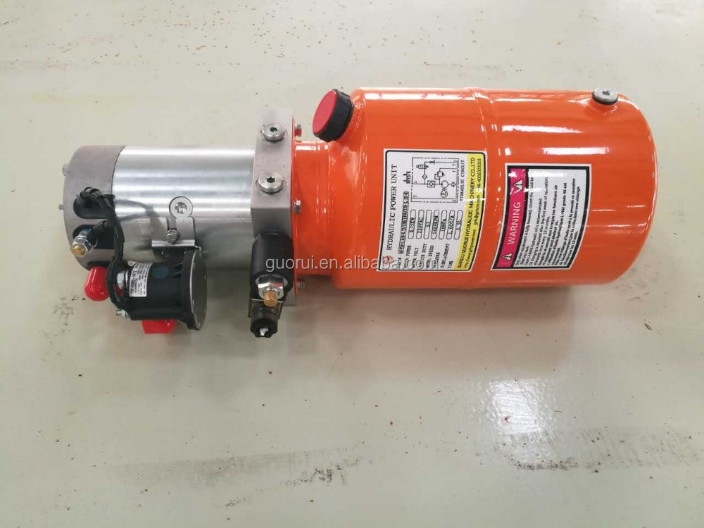 China ali Baba Sales AC 220V Electric Driven Double Acting Double Solenoid Hydraulic Power Pack