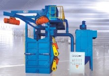 Q37 series overhead rail spinner hanger shot blasting machine