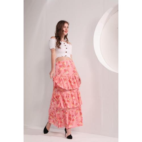 China Women's Summer Long Maxi Skirt Supplier