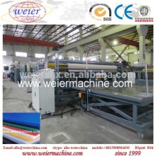PP PE PC Plastic Hollow Grid board Sheet extruder Extrusion line making Machine