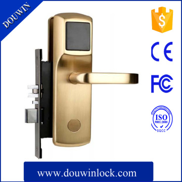 Intelligence sliding door lock key card hotel sliding door lock electronic sliding door lock system