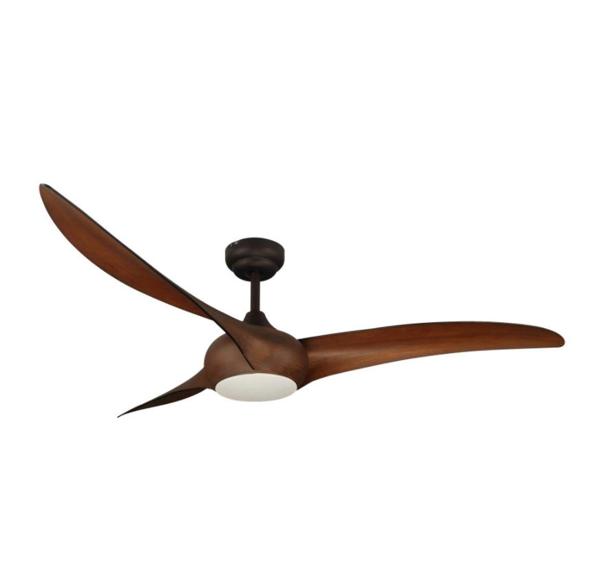 ABS DC ceiling fan with light