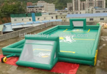 inflatable soap football field/inflatable football field /mini football field
