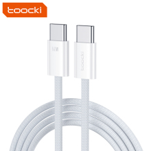 Toocki Braided 1m/2m USB C to Type C PD Fast Charging Cable for iPhone and Android