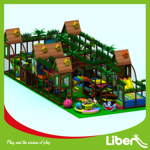 Daycare center indoor amusement playground