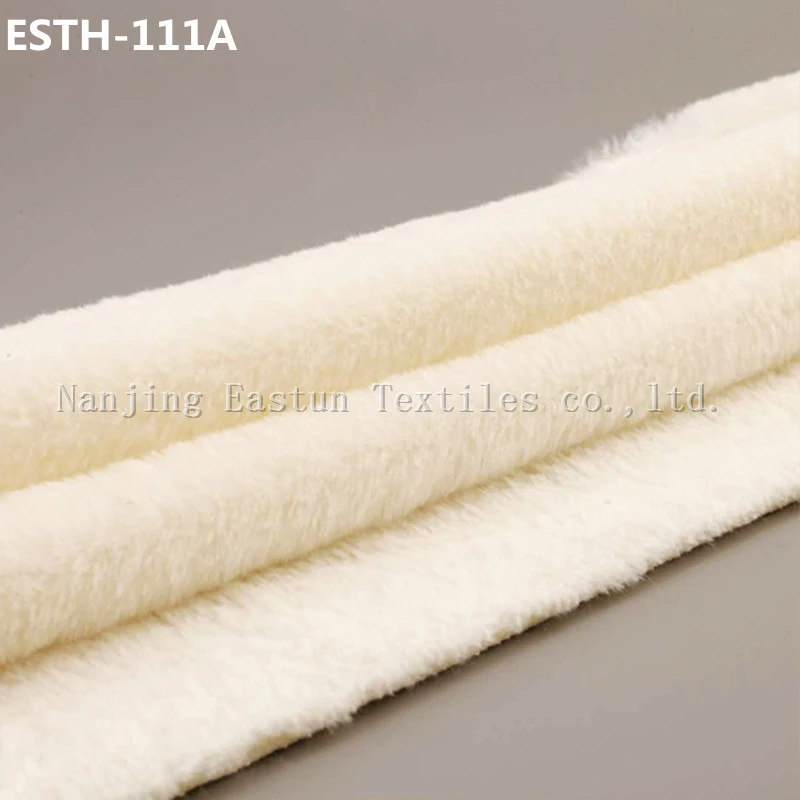 Solid Col Faux Rabbit Fur Esth-108A