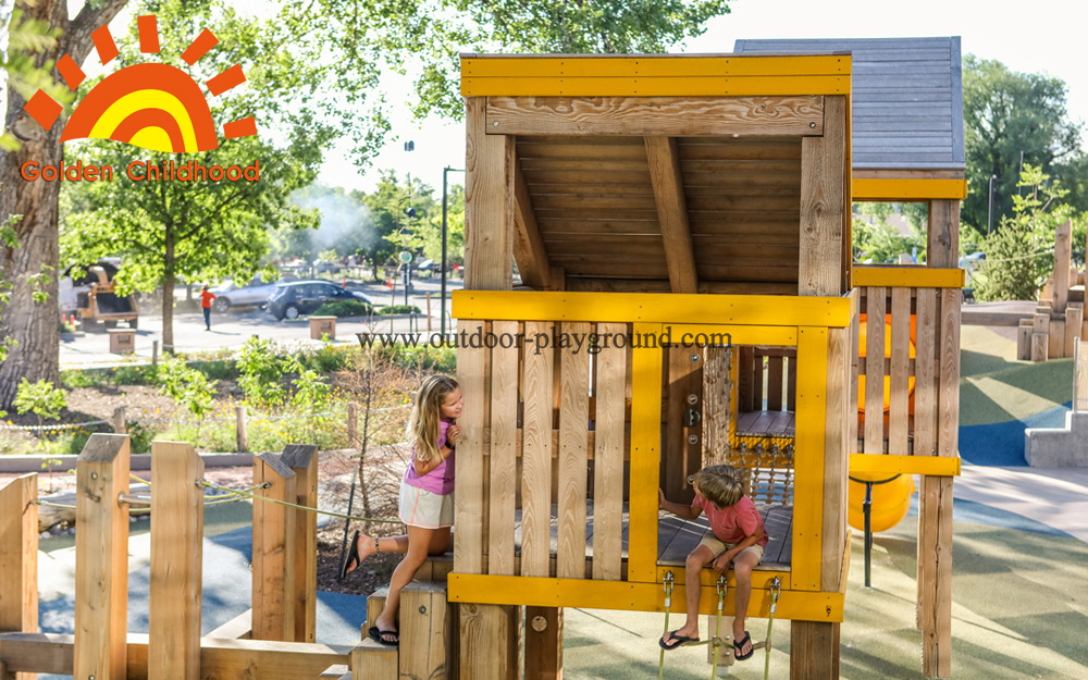 natural playspace wood playground