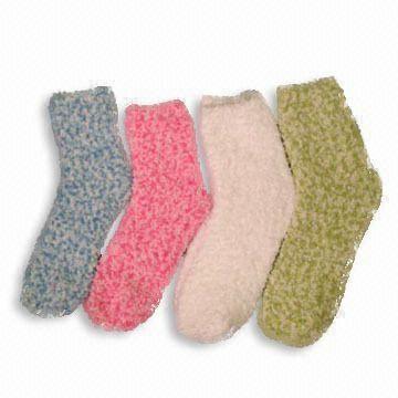 Women's Socks, Made of Nylon and Spandex